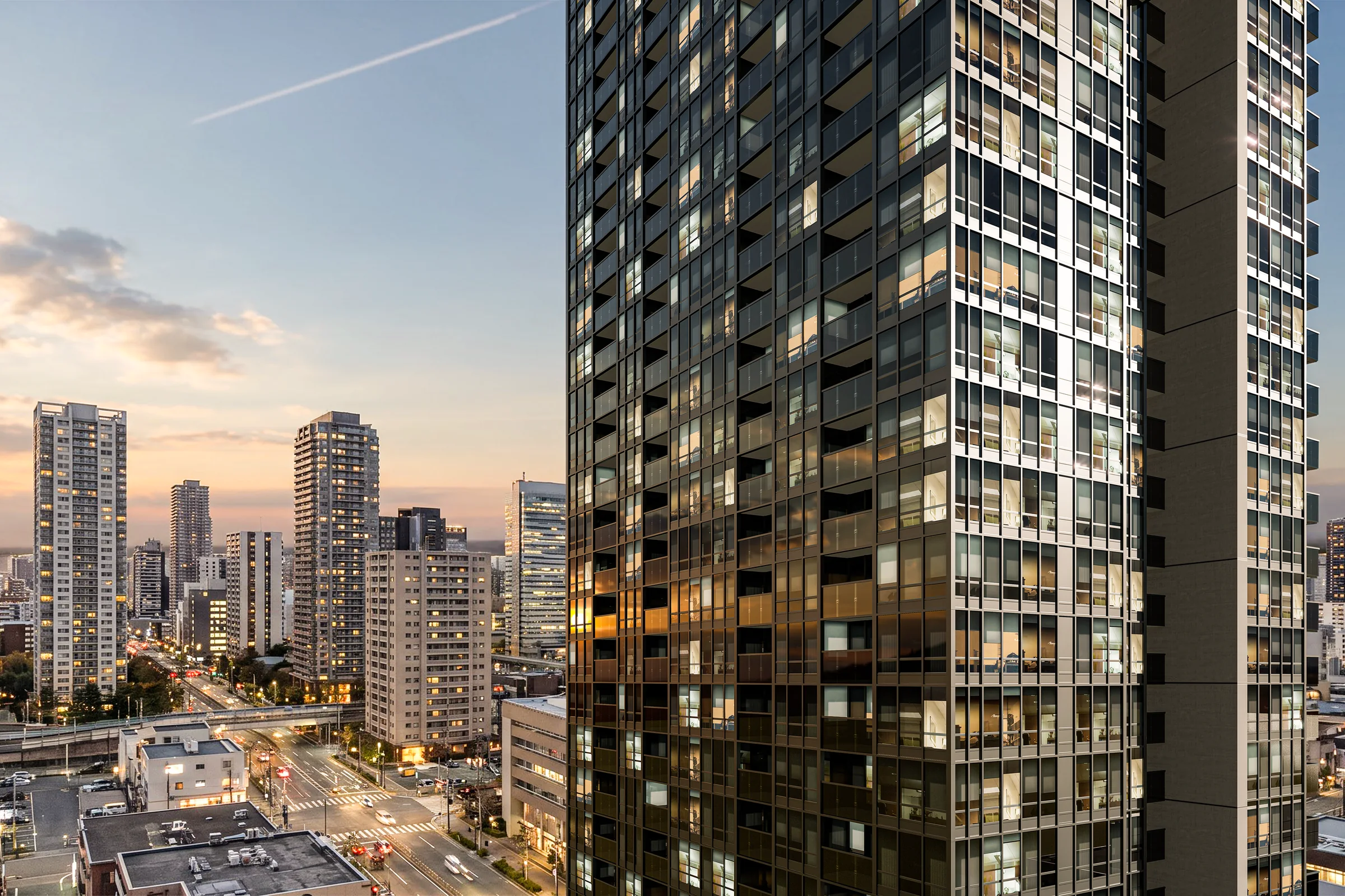 Urban architectural visualisation